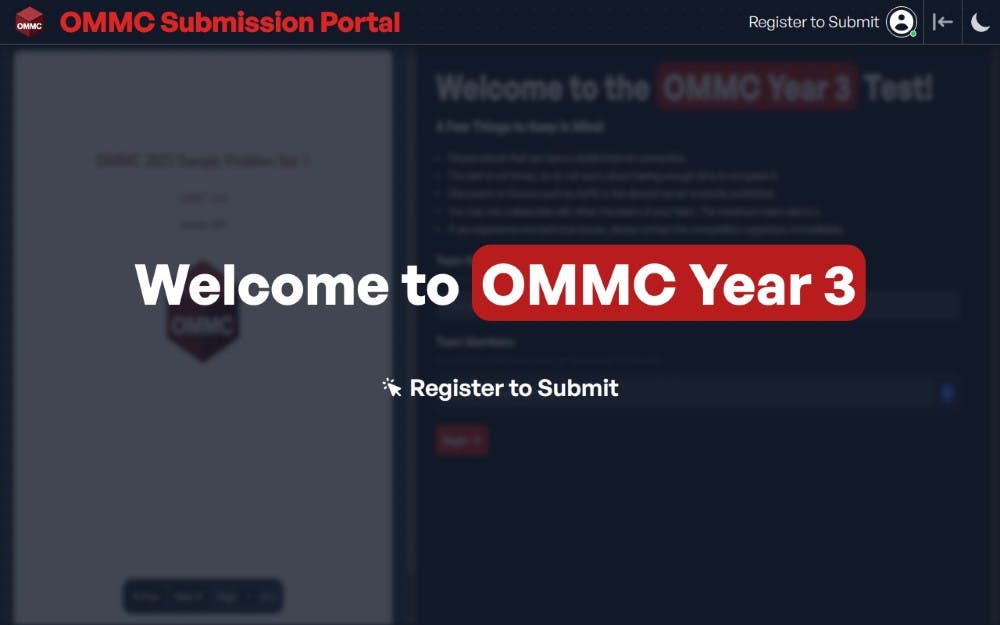 OMMC Portal